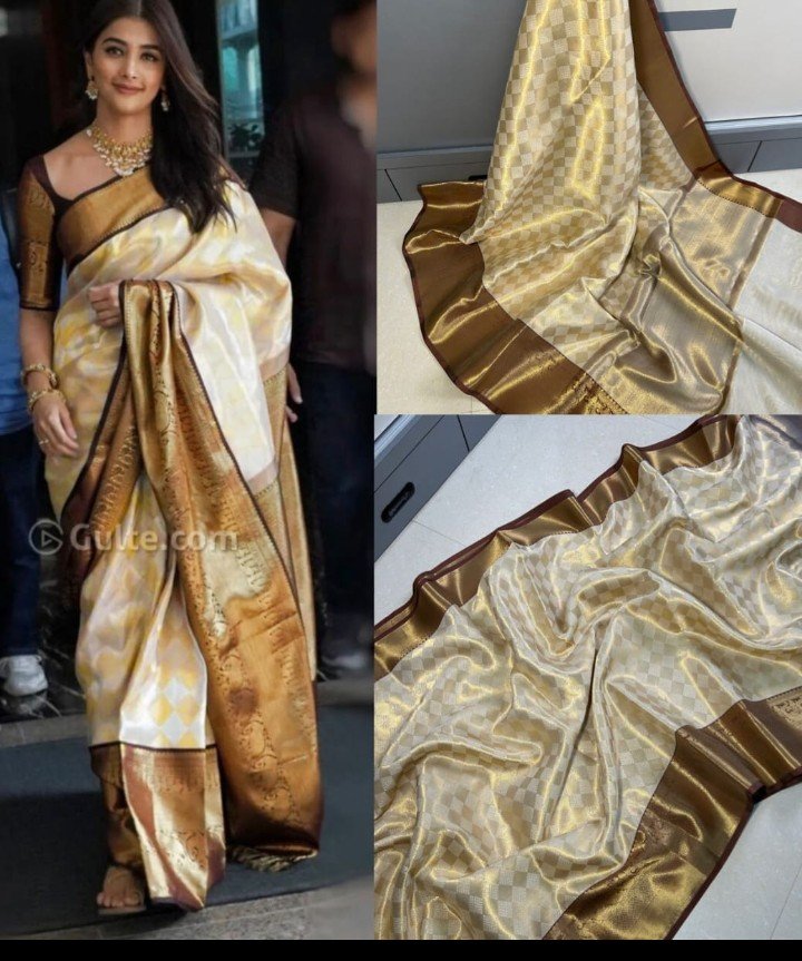 Banarasi soft tissue silk Saree 