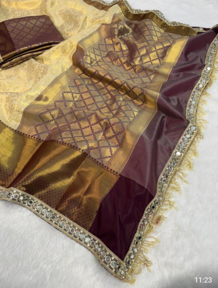 Banarasi soft  silk Saree 